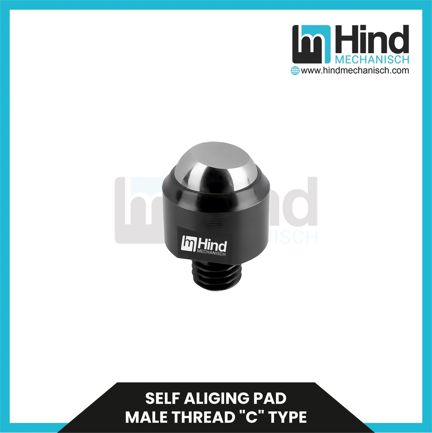 Self Aliging Pad Male Thread”C”Type Clamping Clamp