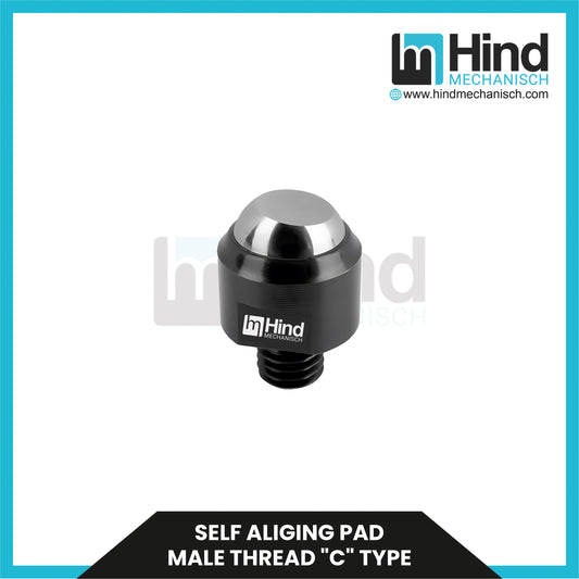 Self Aliging Pad Male Thread”C”Type Clamping Clamp