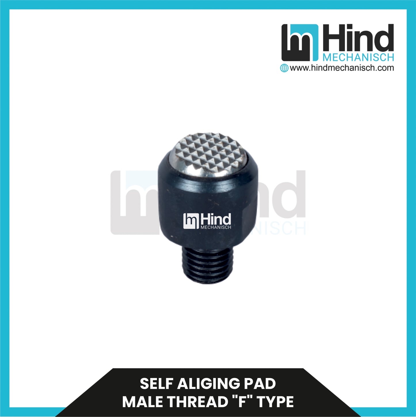 Self Aliging Pad Male Thread”F”Type Clamping Clamp
