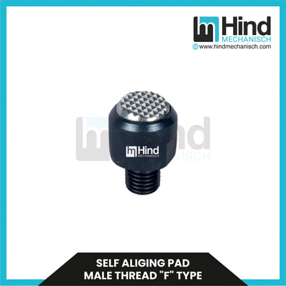 Self Aliging Pad Male Thread”F”Type Clamping Clamp