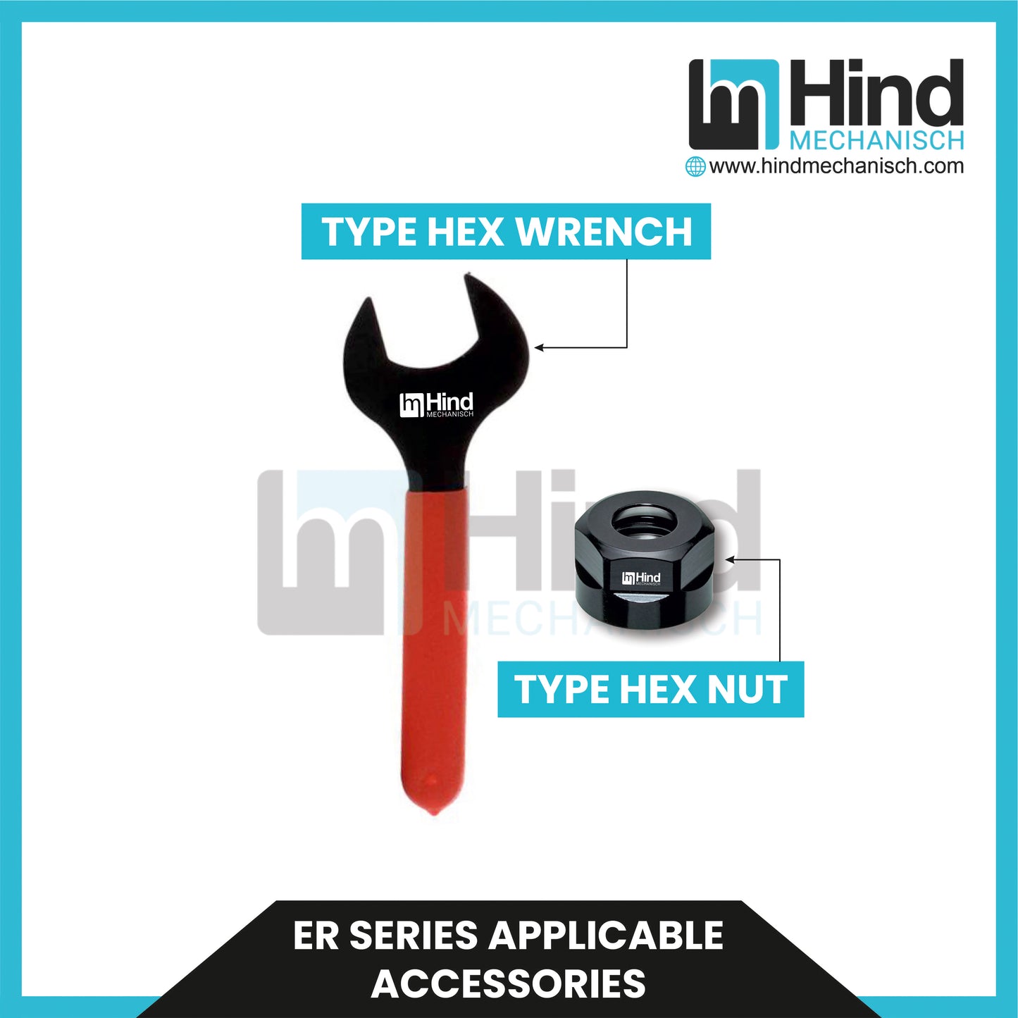 ER HEX Nut Spanner