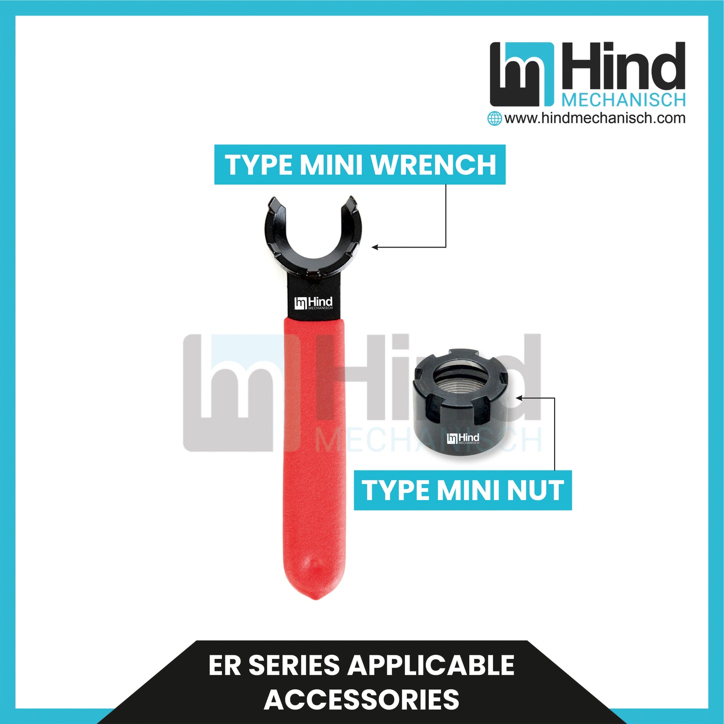 ER Mini Clamping Nuts