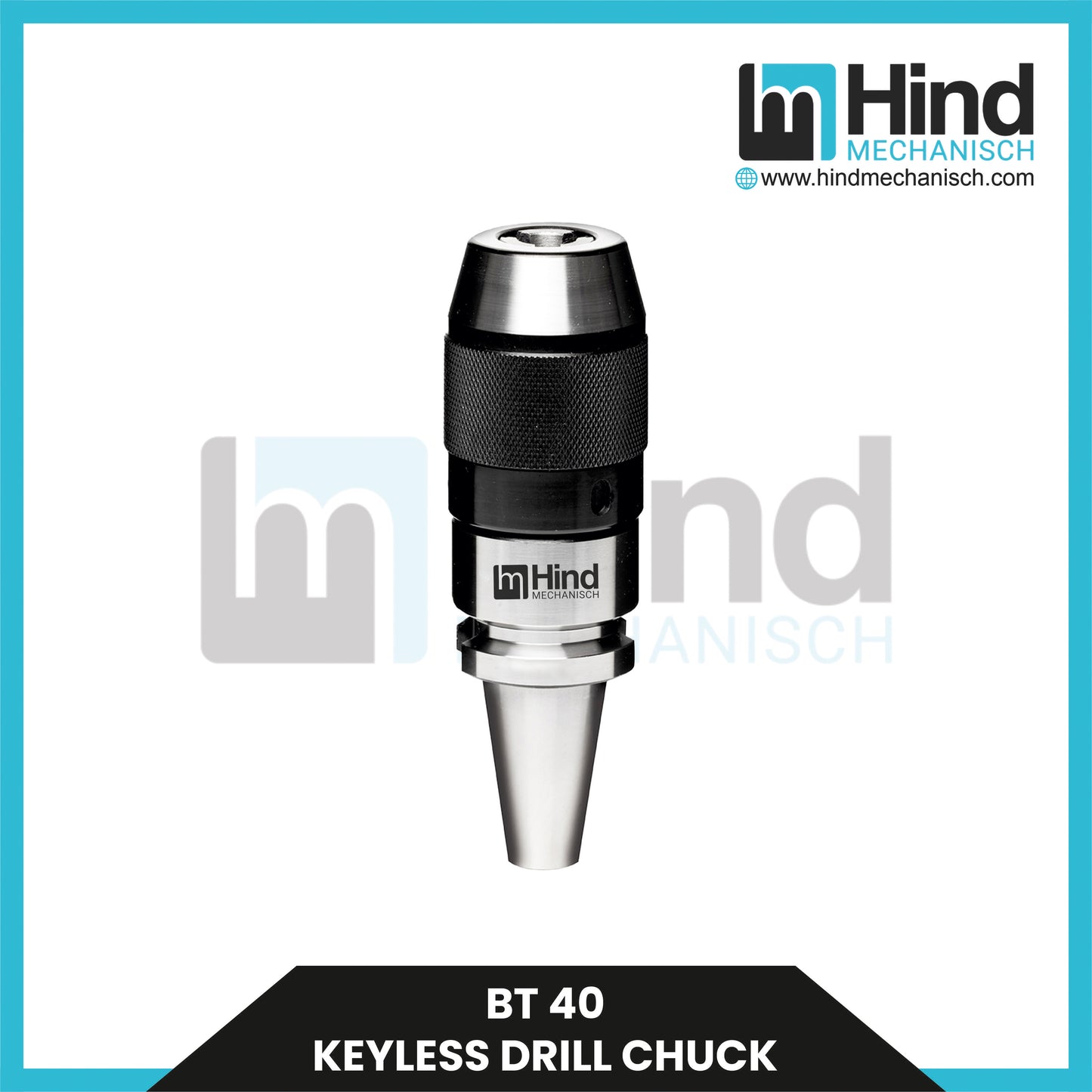 BT40 Keyless Drill Chuck Tool Holder