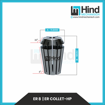 ER8| ER Collet - High Precision