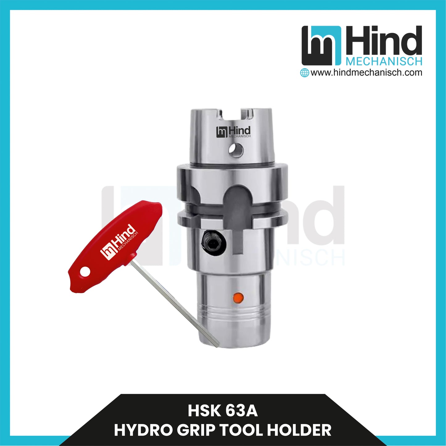 HSK63-A Hydrogrip Tool Holder (100L)