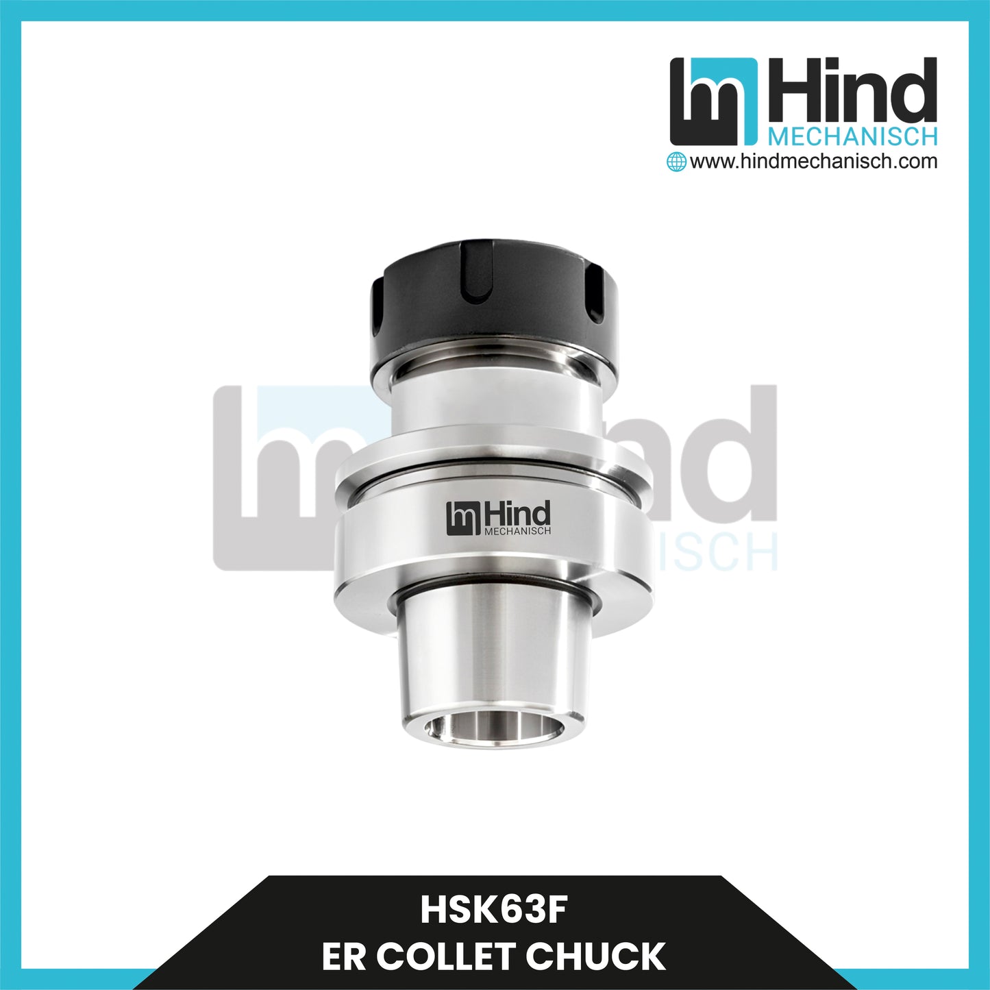 HSK63-F ER Collet Chuck Tool Holder (UPTO 100)